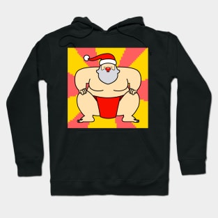 Sumo Santa Claus 2 Hoodie